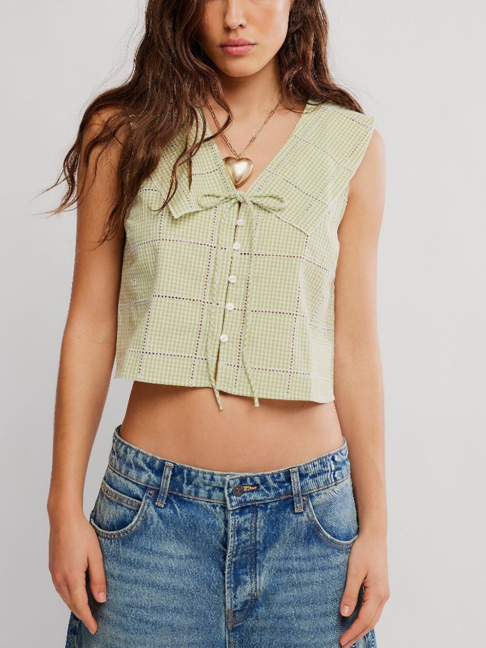 🆕 FREE PEOPLE Waiting For Me Top / Winter Pear Combo
